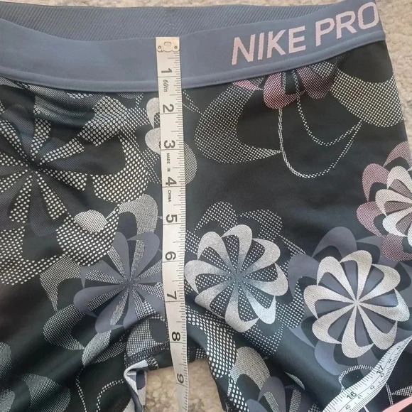 Nike Pro Big Girls Floral Leggings L - Picture 12 of 12